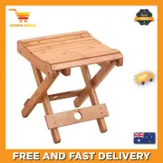 Jaycomey Bamboo Folding Stool Shaving Shower Foot Rest, Foot Stools Shower, Port