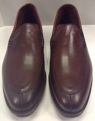 Allen Edmonds Men 11.5 D Steen SlipOn Dark Chili Burnished $385 US Made 5744