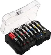 15PCS Drill Bit Set Screwdriver Bit Set Impact Driver Bit Set for Wood, Metal, Steel and Security Screwdriver Bits for Power Tool with Case