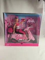 Barbie with Pink Vespa Scooter 2008 - New in Package ~ MATTEL