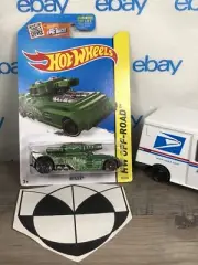2015 HOT WHEELS, GREEN COLOR INVADER, HW OFF ROAD #87/250, NIP