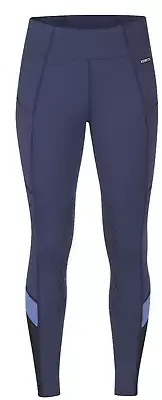 Kerrits Free Style Knee Patch Pocket Tight-XL-Indigo/Bluebird