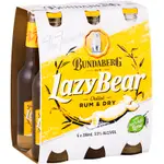 [Bundaberg] Bundaberg Lazy Bear (6 pack) Dry and Lime 330mL
