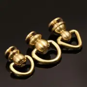 1pc Brass Ball Studs Rivets Shoes Belts Hat Jeans Leather Crafts Backpacks Decor