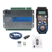 4-Axis USB Mach3 Motion Controller Card Breakout Board MK4-V+Handwheel Pendant*