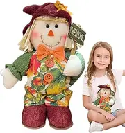 Scarecrow Doll Decoration | Stuffed Scarecrow Welcome Doll Cuddly - Huggable Desktop Centerpiece Home Sofa and Bed Decoration for Children's Room, Bedroom