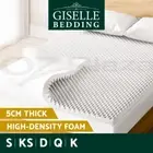 Giselle Foam Mattress Topper Egg Crate ALL SIZE High Density Toppers Unerlay 5cm