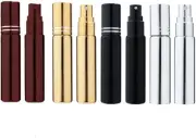 4 PCS Perfume Atomizer, Portable Perfume Spray Bottle,Mini Refillable Perfume...