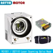 Fiber Laser Scanning Galvo Head RC1001 SG7110 1064nm With Red Pointer Dot