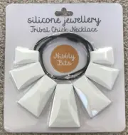 New Nibbly Bits Teething Baby Mom Necklace Silicone Teether BPA Free Free Ship