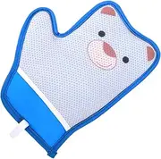 Pet Grooming Gloves For Dogs - Static Removal Gloves For Pet Hair,Soft Static Scrubber Cleaner Scraper For Shedding Bath Cleaning Carpet Shampoo Massage Clothes Scrubbing
