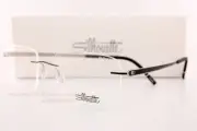 New Silhouette Eyeglass Frames MOMENTUM 5529/GH 9010 Titanium/Iceland Black 54