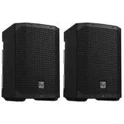 Electro-Voice Everse 8 8-inch 2-way Battery-powered PA Speaker - Black (Pair)