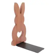 Book Ends Children Rabbits Toy Animals Kids Bookshelf Student