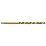 Qty 2 Long Jobber Drill Bit 7/16" x 181mm Gold Series HSS Alpha 9ELI716