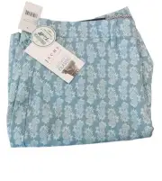 NEW Jachs New York Men's Shorts Light Blue Pineapple Accents Size 32 Beach