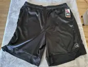 And1 Mens Basketball Black Gym Court Shorts Adjustable Waist Sz XXL Brand New