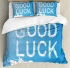 Going Away Party Duvet Cover Set Twin Queen King Sizes with Pillow Shams