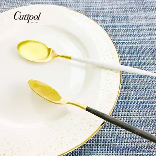 葡萄牙Cutipol-GOA黑金系列餐具 主餐刀叉匙24件組 禮盒組