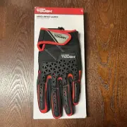 Hyper Tough Shock Impact Multi Purpose Work Glove Touchscreen Compatible - Large