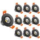 2inch LED Dimmable Downlight, 3W COB Recessed Ceiling Light, Daylight White 5...