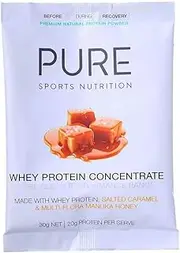 PURE Whey Protein Concentrate Honey Salted Caramel 30g Sachet