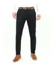 [Ferrari Formalwear] Daniel Hechter Slim Fit Chino in Black
