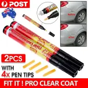 2X Car Magic Pen Universal Clear Scratch Cover Remover Coat Paint Repair Tool