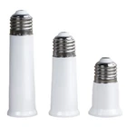 E27 to E27 LED Bulb Extension Adapter Light Socket Extender for Lamps Cameras