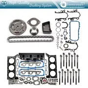 Full Gasket Set Timing Chain Kit Head Bolt Set 08 For Chrysler Town&Country 3.3L (for: Chrysler)
