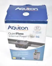 Aqueon QuietFlow Internal Power Filter 5G w SmartClean Technology XS Size