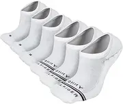 [Tommy Hilfiger] Men's No-Show Cushion Sneaker Liner Socks - 6 Pack