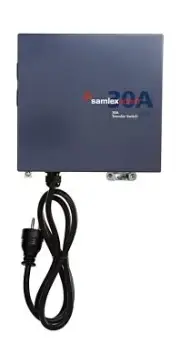 Samlex Solar STS-30 Automatic Transfer Switch,Grey