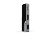 Alogic ULDNAMN-UA-SGR USB-C Display Dock Nano Mini with 60W PD/HDMI/USB-C/USB-A/3.5mm Jack