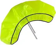 Waterproof Rear Carrier Bag Cover - Foldable Cycle Rain Protector, Pannier Cover | Heavy Duty Rear Rack Shield for Bicycle, Motorcycle, Weatherproof Cycling and Travel Accessories