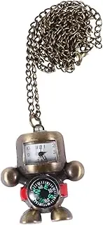 [WOFASHPURET] Fashion Pocket Watch Watches Pocket Watch with Chain Pocket Watch for Men Watch Block Robot Watch Vintage Pocket Watch Stylish Block Wristwatch Pocket Wristwatch Stopwatch