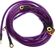 PAMINGONO Enhance Your Audio System 5pcs Stereo Subwoofer Cables Speaker Cables Wire Replacement for Car Audio