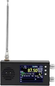 Shortwave Radio Receiver, AM FM SW CB VHF UHF WX AIR LW MW Full Band Radio Receiver with Dual Stereo Speakers, Professional Portable Radio Receiver Kit (#12)