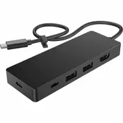 HP USB Type C Rugged Docking Station for Notebook/Monitor - Charging Capability - 90 W - Portable - 1 Displays Supported - 4K @ 60Hz - 3840 x 2160 -