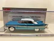 Trax TSS30 1958 Plymouth Belvedere Hardtop 4 Door - Turquoise / White Roof