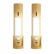Multifunctional LED Lamp Little Night Light with Human Presence Sensor Magnetic Wall Lamps Smart Motion Detection Lights