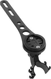HANABASS 1Set Multi Functional Carbon Fiber Bike Computer Mount Lightweight Durable Holder for Mountain and Road Bikes Easy Installation for Various Handlebar Secure Stable Cycling