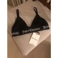 在飛比找蝦皮購物優惠-Juicy Couture JC 黑色經典logo款bra 