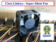 Quiet! Cisco Linksys SRW2016 Replacement Fan, only 12~18dBA Noise Sunon MagLev