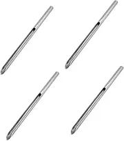 ULTECHNOVO 4pcs Metal Soil Sampler Tube Corn Rice Sampling Tool Stainless Steel Agriculture Sample