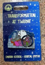 Disney Parks Transformation at Twilight Spinner Pin - Robin Hood & Sheriff