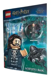✅ LEGO Harry Potter Time To Play Activity Book + Sirius Black Minifigure Minifig