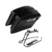 Saddlebags 6x9'' Speaker Lids Conversion Kit Fit For Harley Softail Fatboy 84-17
