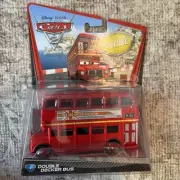 Disney Pixar Cars LONDON DOUBLE DECKER BUS Deluxe Diecast Topper Deckington