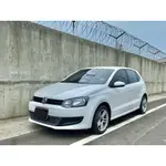 2011 VW POLO 1.4 白#強力過件9 #強力過件99%、#可全額貸、#超額貸、#車換車結清